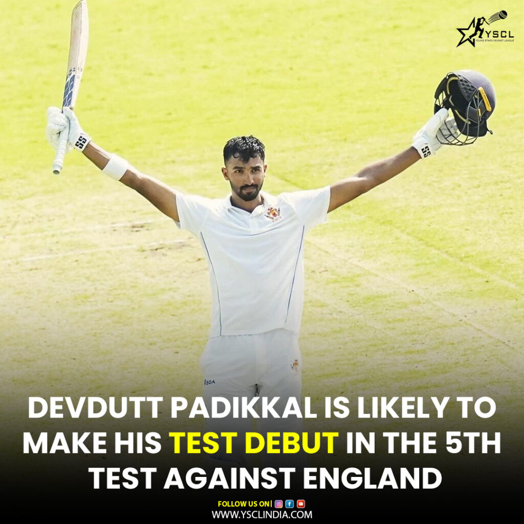 Devdutt Padikkal May Make His Debut In Dharamsala, Possibly Replacing ...